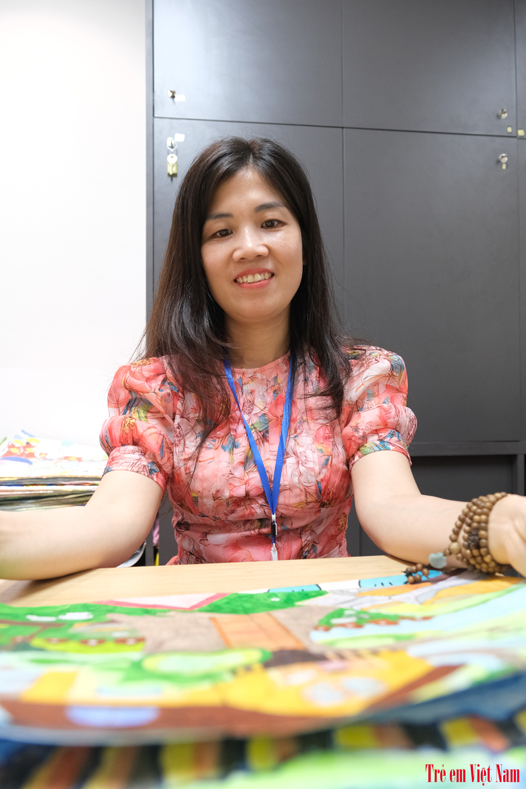 Giám khảo Đỗ Thị Lan - Trường Tiểu học Kim Đồng chia sẻ: DSCF1280