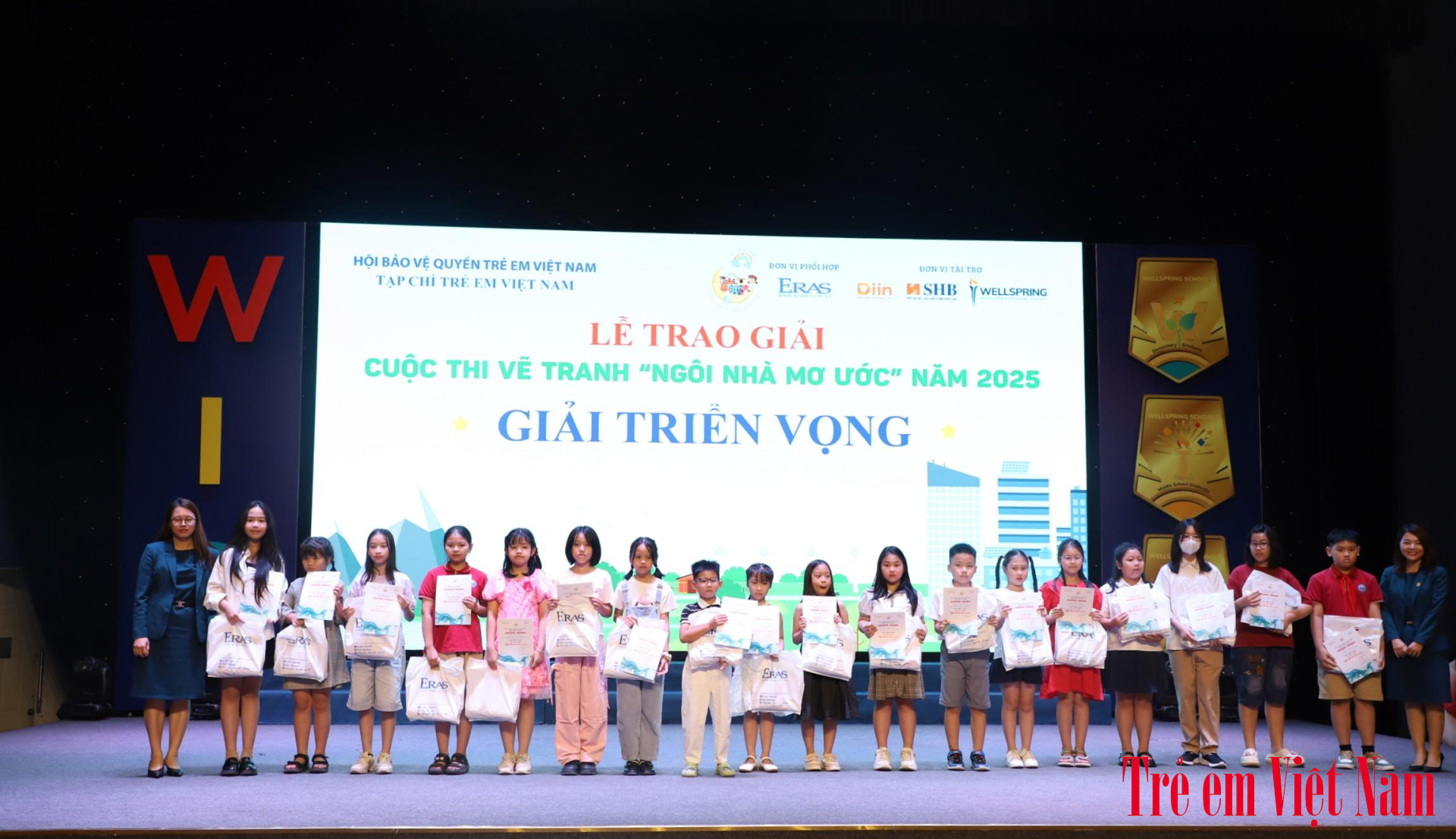 Nhiều họa sĩ nhí đã có những tác phẩm vô cùng ấn tượng. Ảnh: BTC IMG_5294IMG_5294