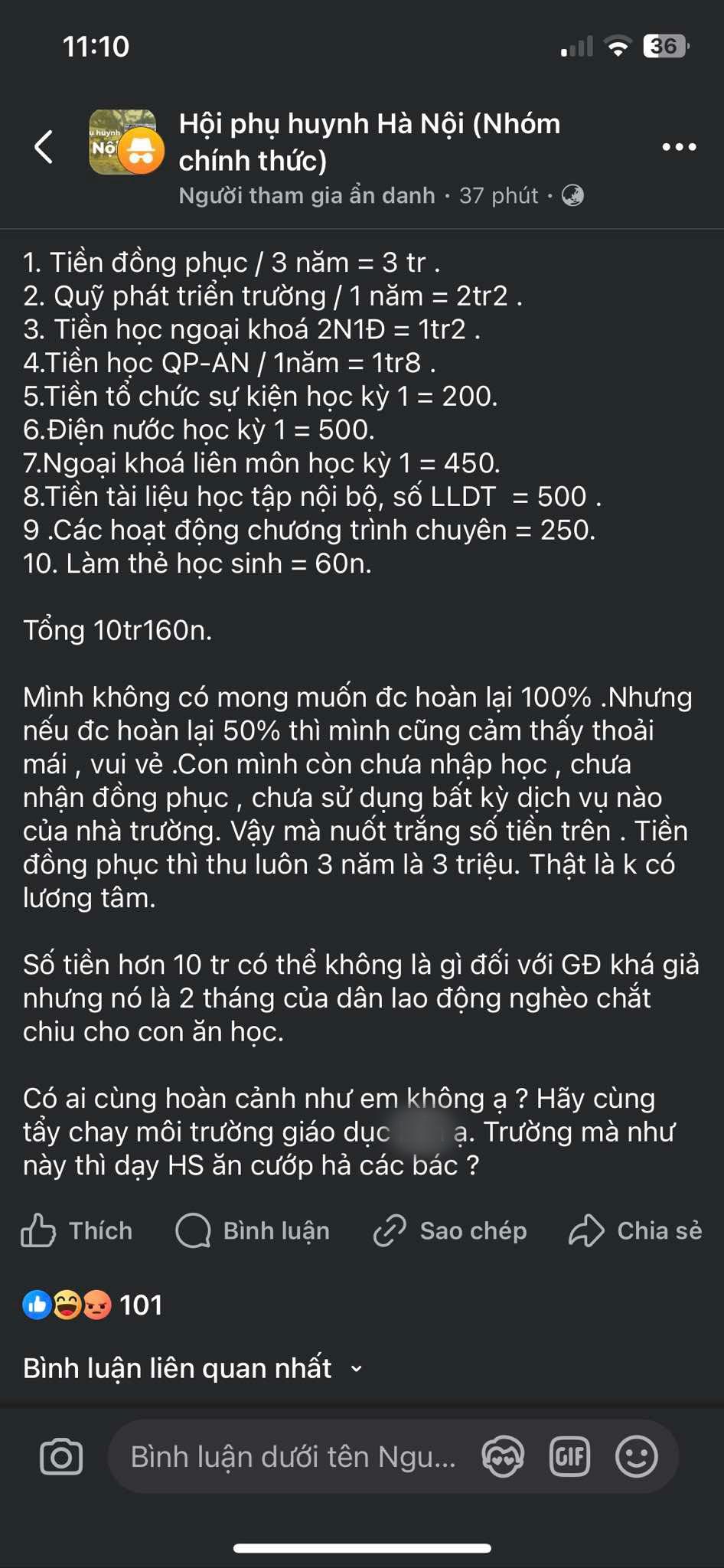 phí giữ chỗ