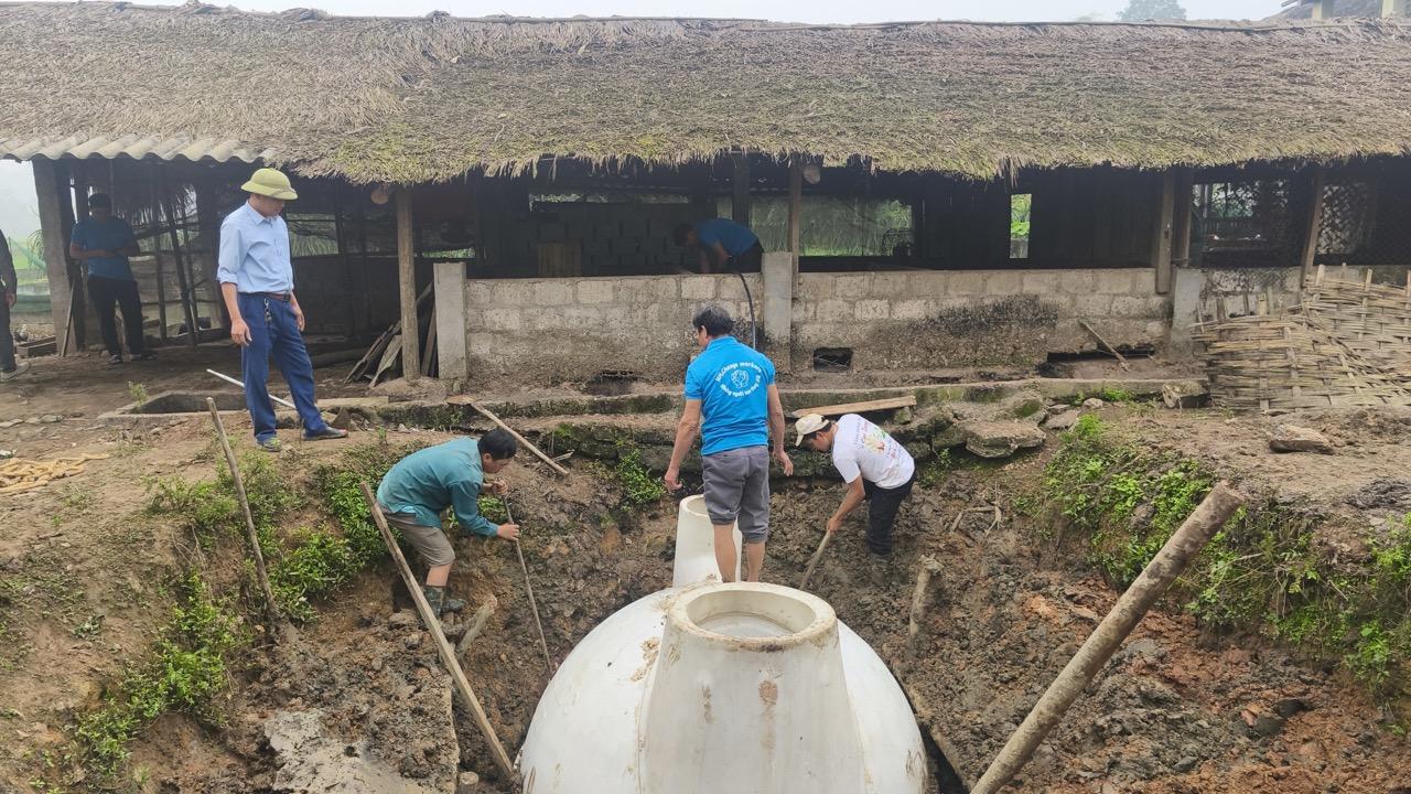 Dự án “Mô hình xử lý chất thải chăn nuôi bằng biogas” tại xã Bằng Lang, tỉnh Tuyên Quang. IMG_20250325_085622 lớn