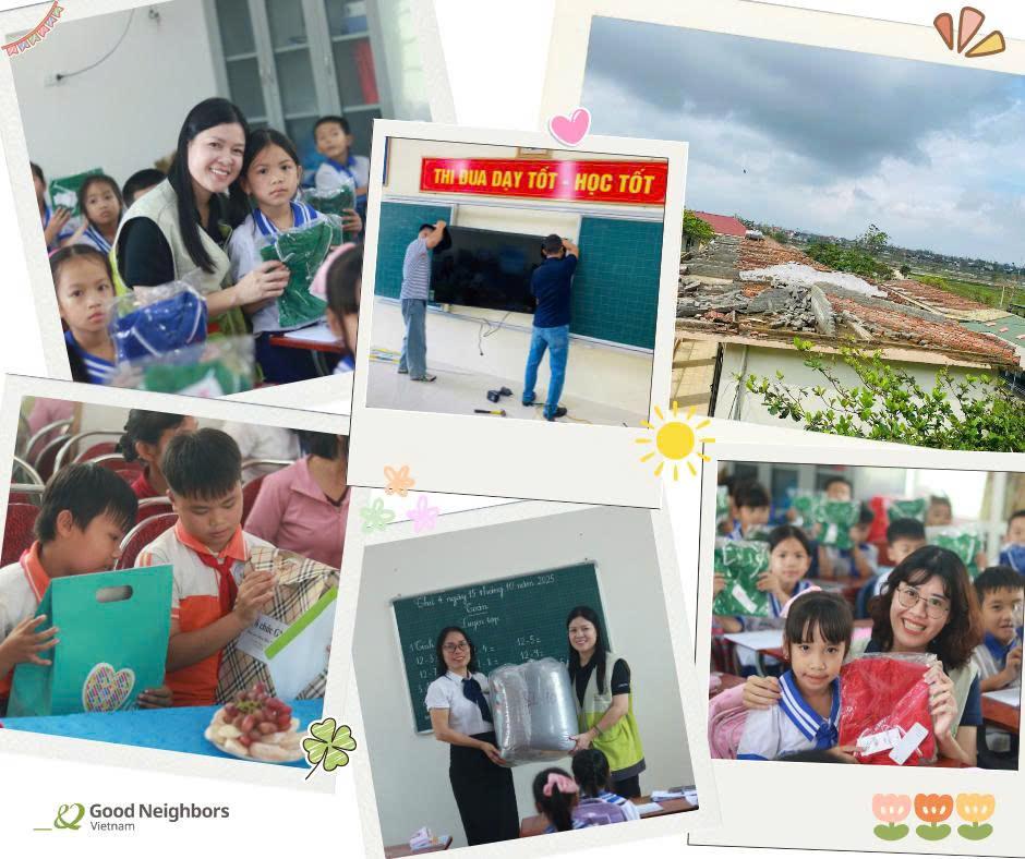 Không gian học tập mới với trang thiết bị được GNI tài trợ như máy tính, tivi và hệ thống loa hiện đại. z7122691547838_93daa870038e0d8af08d51d1478673ac