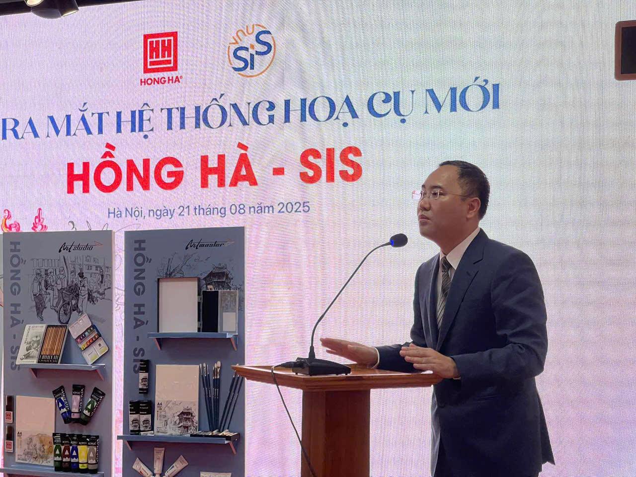 Ông Phạm Trung Kiên, Tổng Giám đốc Công ty cổ phần Văn phòng phẩm Hồng Hà 