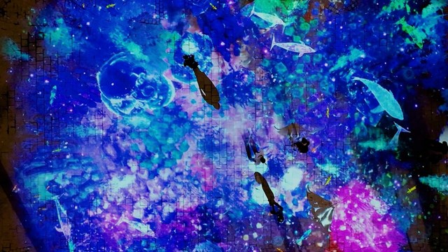 Màn trình diễn mapping tương tác trên mặt phố mang những công nghệ digital art nổi tiếng thế giới về giữa thủ đô. a22