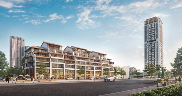 Đà Nẵng sẽ sớm có thêm những đô thị chất lượng cao. Ảnh phối cảnh minh họa Sun Group 21