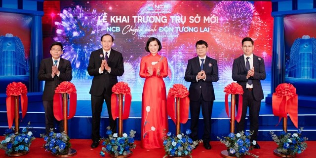 Lễ cắt băng khai trương trụ sở mới của NCB wwww