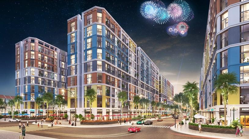 Căn hộ nghệ thuật tại Sun Urban City được săn đón nhờ kiến trúc độc đáo và mức giá hấp dẫn. Ảnh phối cảnh minh họa Sun Property 1
