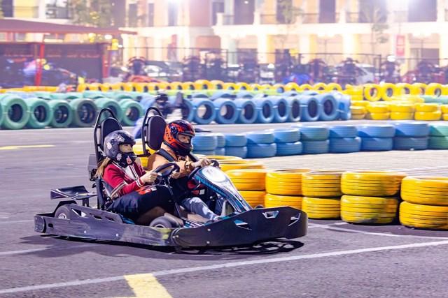 Đường đua Gokart sẽ mang đến trải nghiệm khó quên cho khán giả. Ảnh: Vinhomes q2
