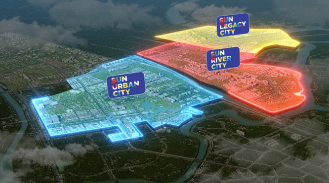 Siêu đô thị nghỉ dưỡng Sun Mega City sở hữu quy mô “khủng” 1.690ha với 3 đại đô thị thành phần. 6