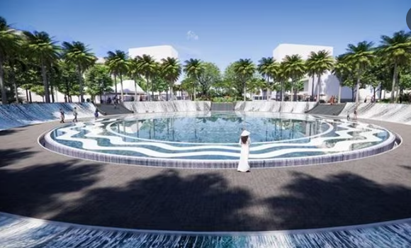 Công viên trung tâm mang đến vô vàn tiện ích (Ảnh: Sun Property) s2