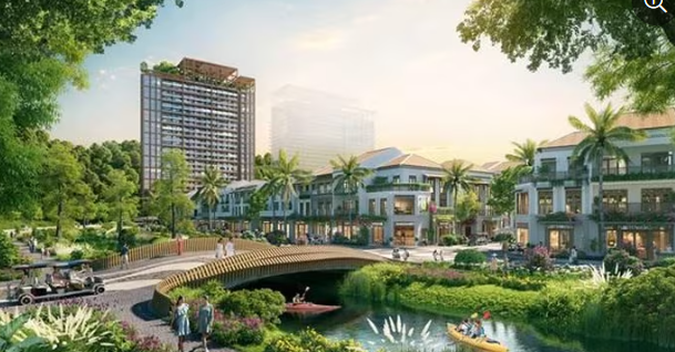 Các tiện ích công cộng, dịch vụ xanh chiếm 60% diện tích dự án (Ảnh: Sun Property) 6
