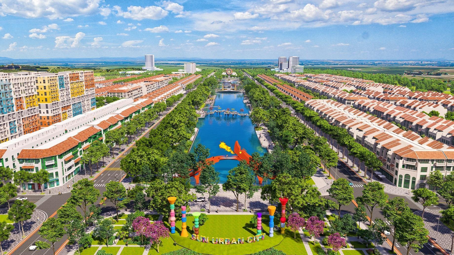 Vị trí đắc địa của phân khu thấp tầng Kim Ngân – Kim Tiền (Ảnh: Sun Property) 1