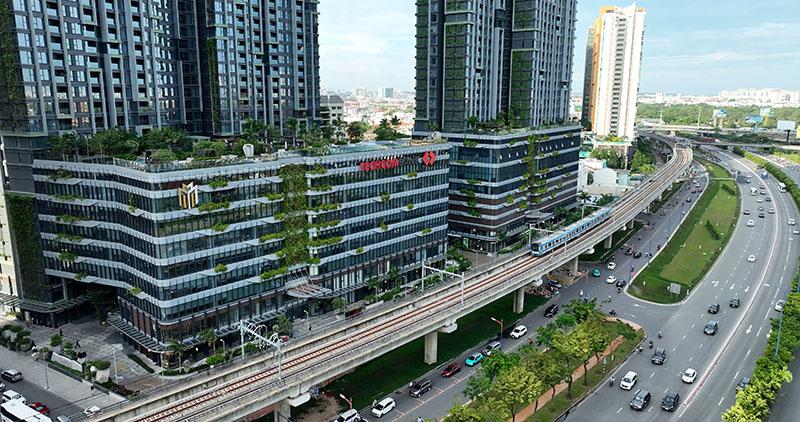 LUMIÈRE riverside là một trong số nhiều dự án do Masterise phát triển, song hành cùng tuyến metro số 1 3