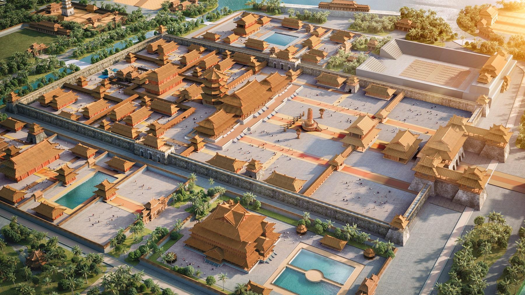 Sun Mega City tái hiện quyền uy vương triều Lý - Trần tại quần thể du lịch văn hóa phỏng dựng Hoàng thành Thăng Long quan-the-du-lich-tai-hien-hoang-thanh-thang-long-sun-mega-city