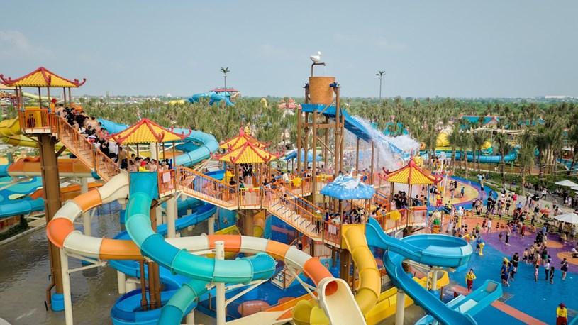 Tổ hợp trò chơi hiện đại quy tụ tại Công viên Sun World (Ảnh: Ánh Dương) A5