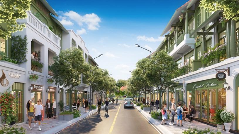 Phân khu Kim Ngân – Kim Tiền quy tụ những townhouse thiết kế đa năng (Ảnh: Sun Property) 333