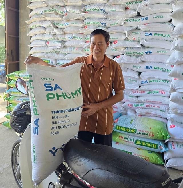 Phú Mỹ cung ứng gần nửa triệu tấn phân bón cho vụ Hè thu mùa mưa. q1