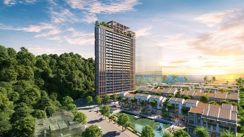 Qũy căn hộ tại tòa tháp The Xanh 2 tăng sức nóng trước mùa cao điểm du lịch Cát Bà (Ảnh: Sun Property) 1