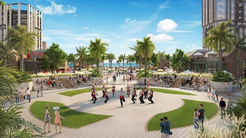 Cư dân nhà phố Xanh Boutique dễ dàng tiếp cận chuỗi tiện ích cao cấp trên toàn dự án (Ảnh: Sun Property) 2