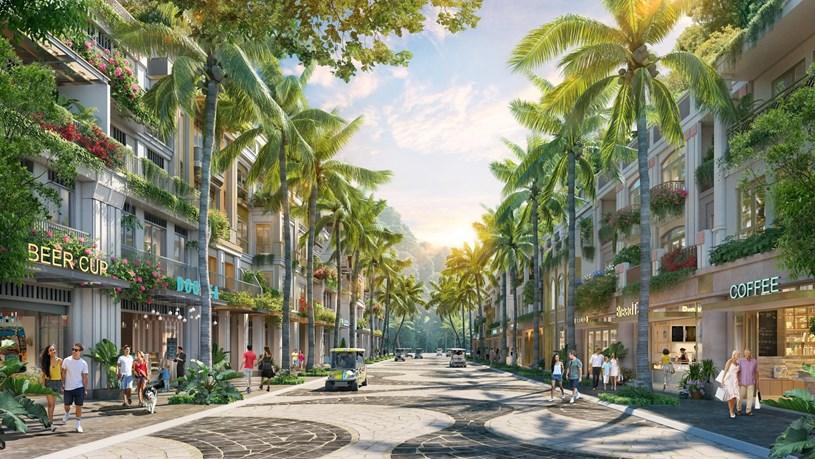 Thiết kế nhà phố Xanh Boutique lấy cảm hứng từ 7 làng nghề truyền thống (Ảnh: Sun Property) 4