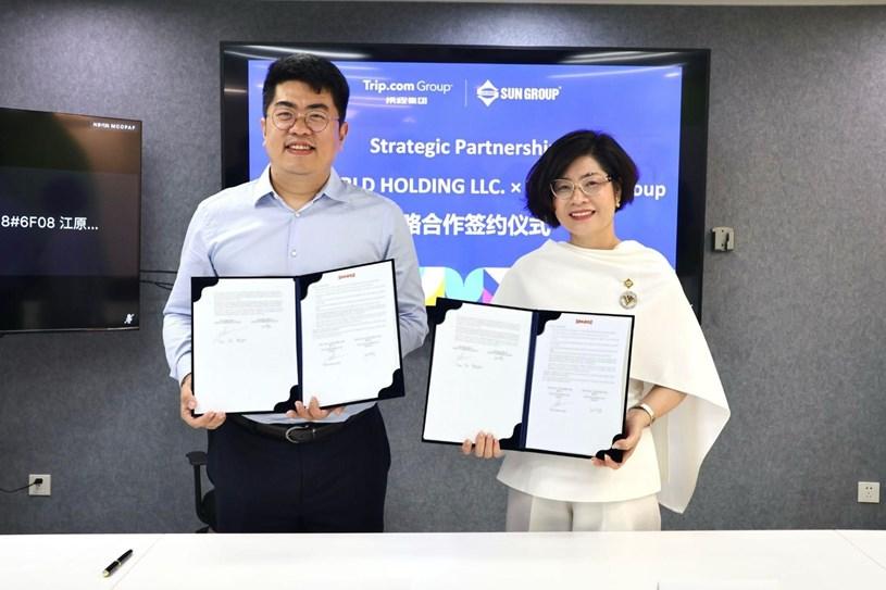 Sun Entertainment & Hospitality Group hợp tác chiến lược với Trip.com trong năm 2025 q12