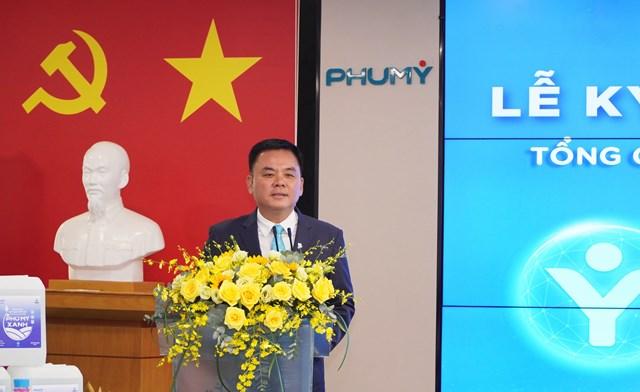 Ông Nguyễn Xuân Hòa, Chủ tịch HĐQT PVFCCo - Phú Mỹ kỳ vọng việc hợp tác phân phối DEF/Phú Mỹ Xanh sẽ mở ra tiền đề cho các chương trình hợp tác sâu rộng hơn giữa PVFCCo - Phú Mỹ và PVOIL trong tương lai. 5