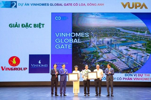 Giải Đặc biệt của Giải thưởng Quy hoạch đô thị quốc gia lần IV gọi tên Vinhomes Global Gate. 2