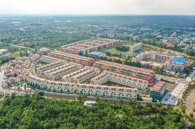 Hình ảnh thực tế dự án Khu dân cư Phước Thọ 1 & 2 của Tập đoàn T&T Group. q2