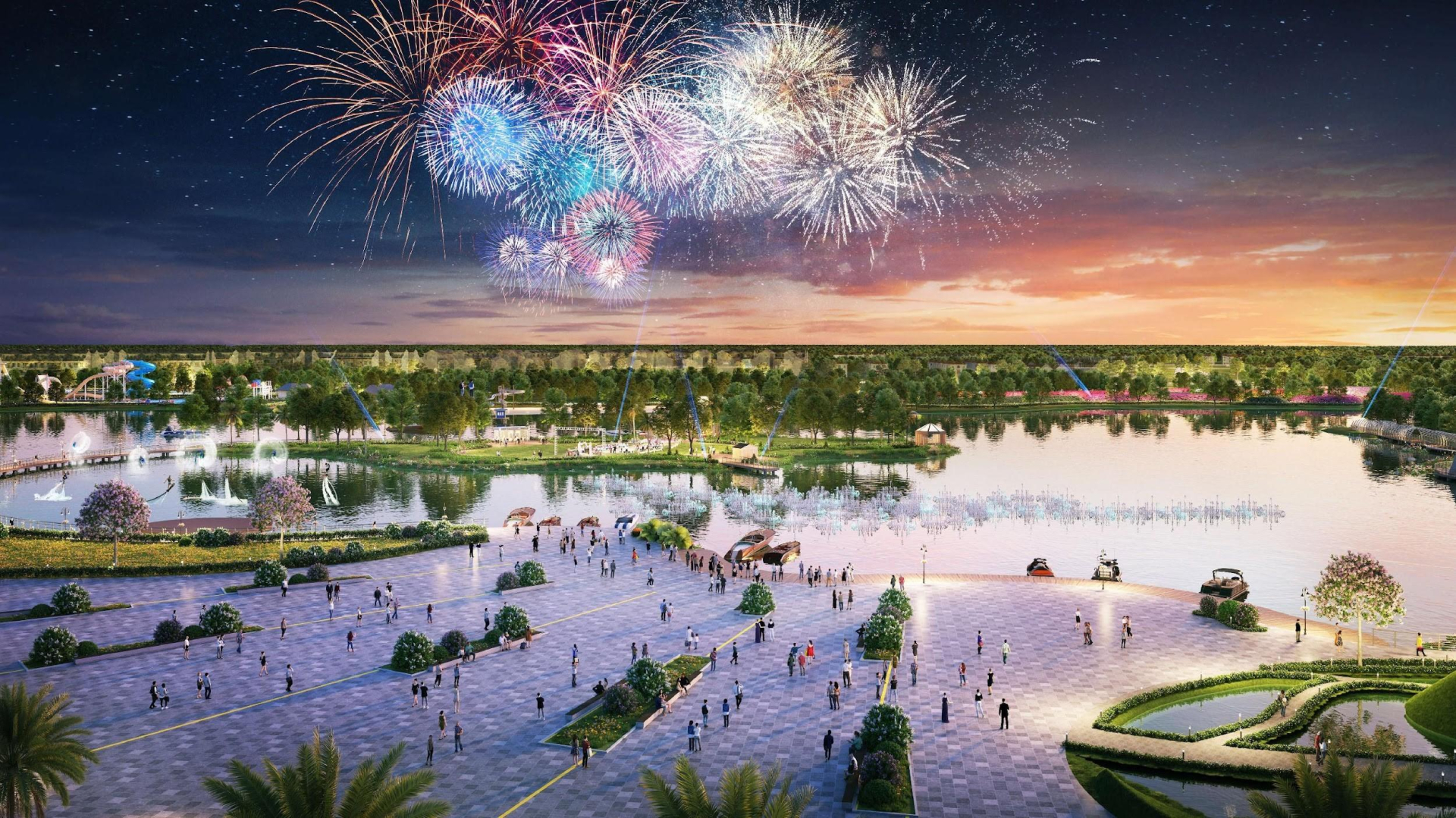 Công viên văn hóa – điểm hẹn giải trí, kết nối cộng đồng chỉ cách Park Residence 500m (Ảnh: Sun Property) a4
