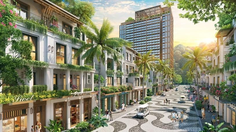Kiến trúc nhà phố Phường Mộc tôn vinh nghề mộc thủ công (Ảnh: Sun Property). 8