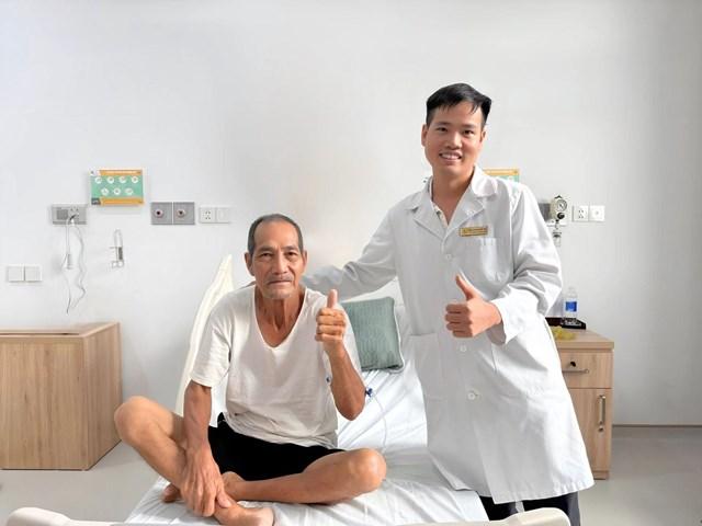 Cụ T.V.B hồi phục sức khỏe hoàn toàn sau thời gian điều trị nội trú tại Vinmec Phú Quốc 34