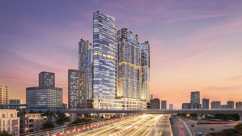 Sun Feliza Suites góp phần thay đổi diện mạo khu vực phía Tây Thủ đô. (Ảnh: Sun Property) 11