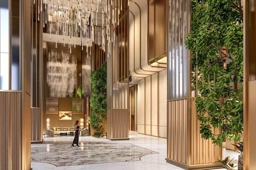 Với Sun Feliza Suites, cư dân trải nghiệm cuộc sống thượng lưu ngay từ bước chân đầu tiên vào sảnh căn hộ. (Ảnh: Sun Property) 14