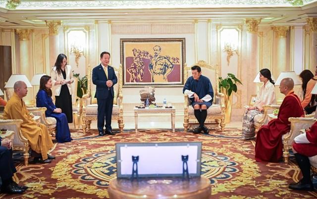 Nhà sáng lập, Chủ tịch Điều hành T&T Group Đỗ Quang Hiển bày tỏ mong muốn hợp tác với Bhutan. 12