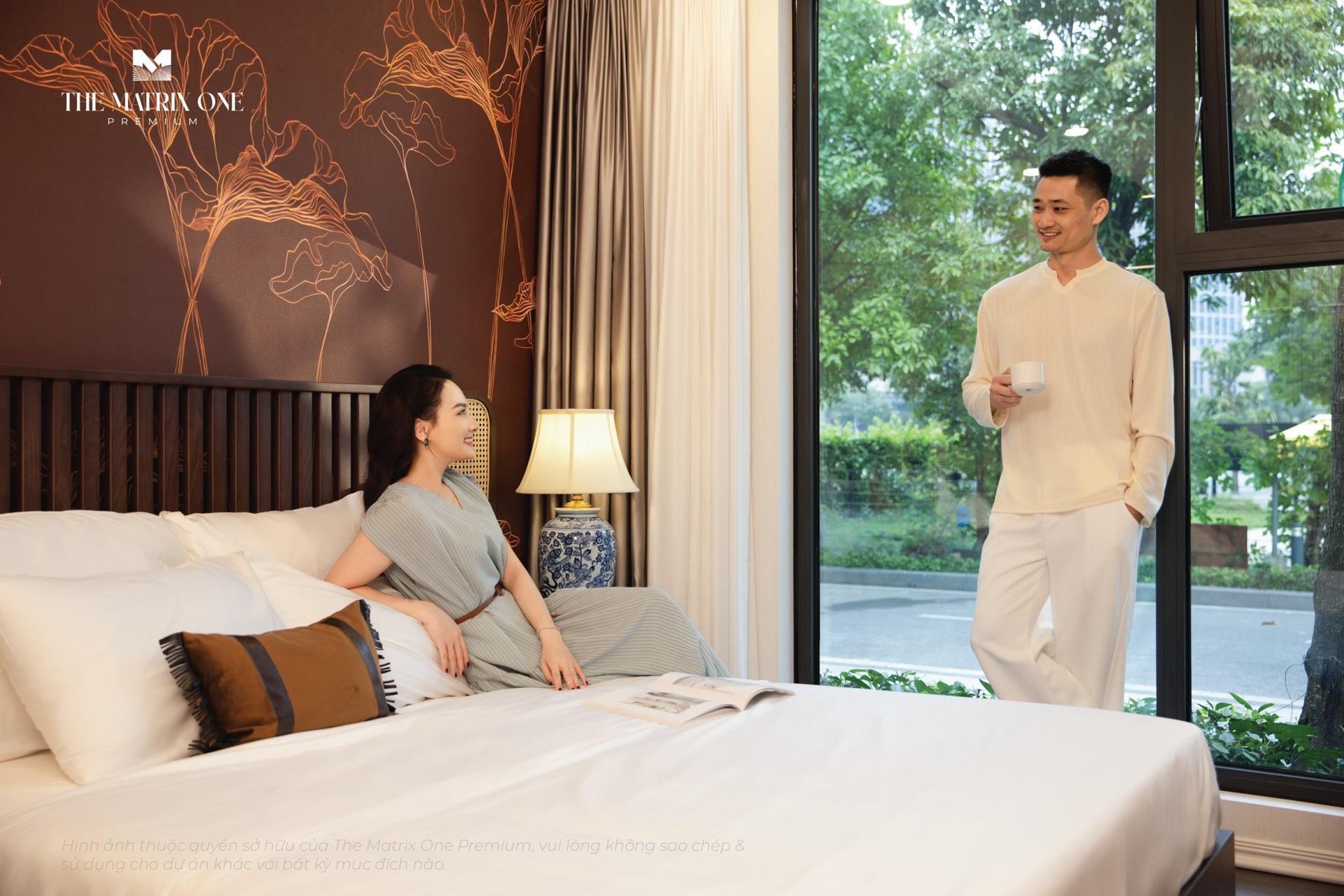 Căn hộ diện tích lớn tại The Matrix One Premium sở hữu mặt dựng kính toàn cảnh, mang đến trải nghiệm sống thượng lưu giữa thiên nhiên Ảnh 2