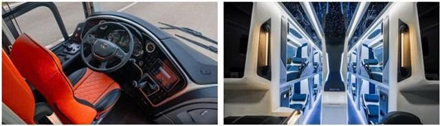 THACO Mobihome S 120 trang bị nhiều tiện ích, khoang hành khách tiện nghi, thuận tiện cho hành khách. a1