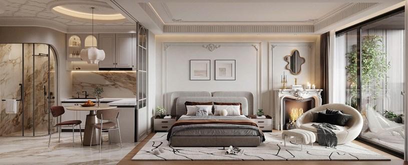 Sở hữu 3 tầng hầm để xe rộng rãi, mật độ thang máy tối ưu khoảng 2 căn/tầng/thang cùng hệ tiện ích chuẩn 5 sao, đây là dự án tiên phong bàn giao full nội thất cho khách mua hiện nay a4