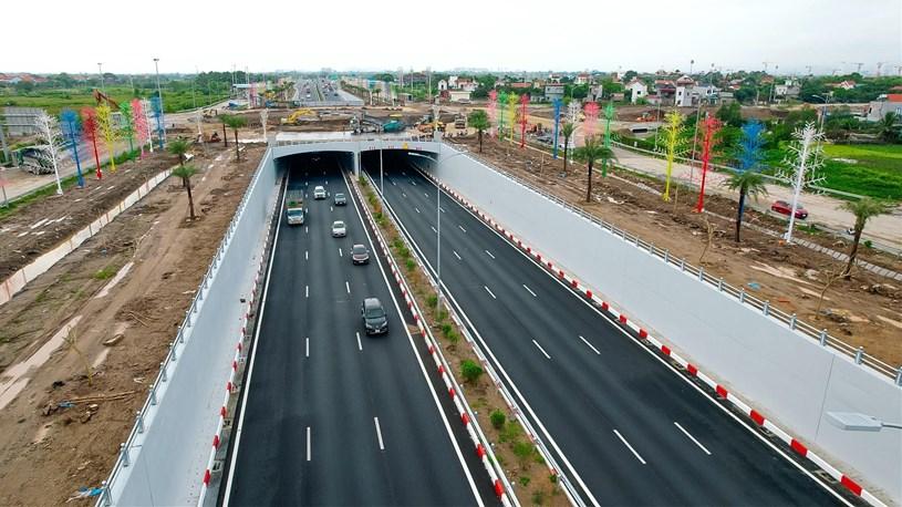 Nút giao Phú Thứ gần 1.400 tỷ đồng đã hoàn thành 95%. (Ảnh: Ánh Dương) q5