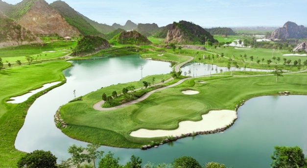 Sân golf Thiên Đường Legend Valley Country Club: Điểm hẹn lý tưởng của du lịch xanh bền vững Ninh Bình sân golf