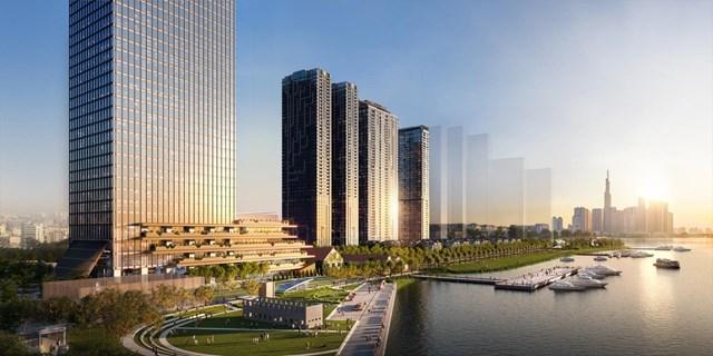 Liền kề tòa tháp Saigon Marina IFC - biểu tượng của trung tâm tài chính quốc tế TP.HCM, dự án còn kết nối trực tiếp với ga metro Ba Son và bến du thuyền ngay trong nội khu. 33
