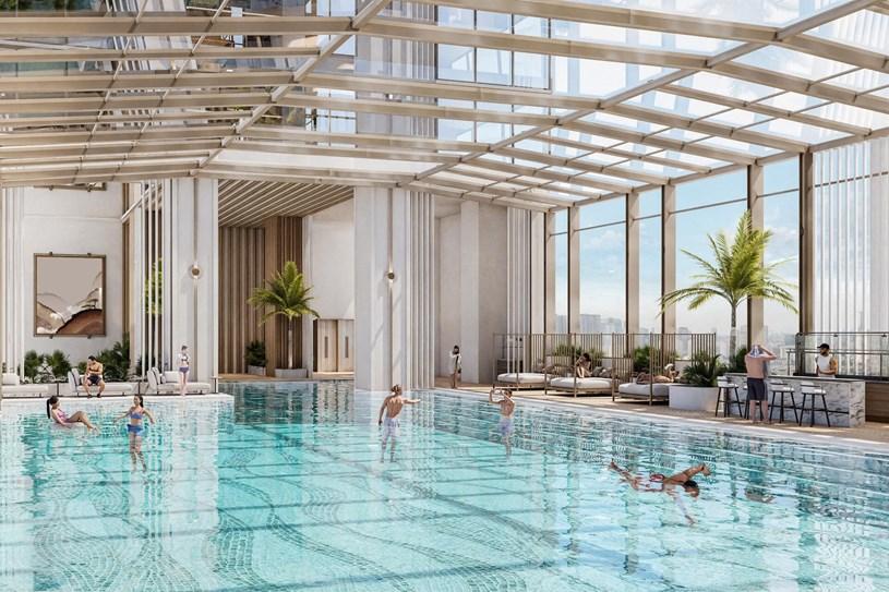 Sun Feliza Suites sở hữu hệ tiện ích đẳng cấp. Ảnh: Sun Property 12