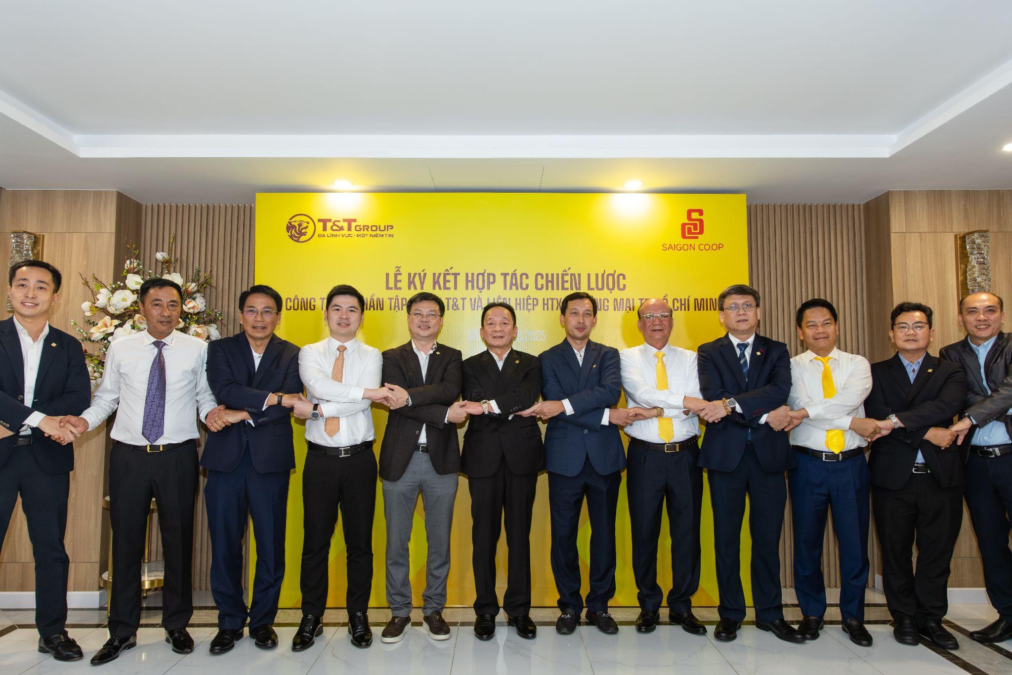 Sự đồng hành giữa T&T Group và Saigon Co.op sẽ tạo ra những giá trị thiết thực, hiệu quả, bền vững cho cộng đồng, xã hội. 11754818396.jpeg