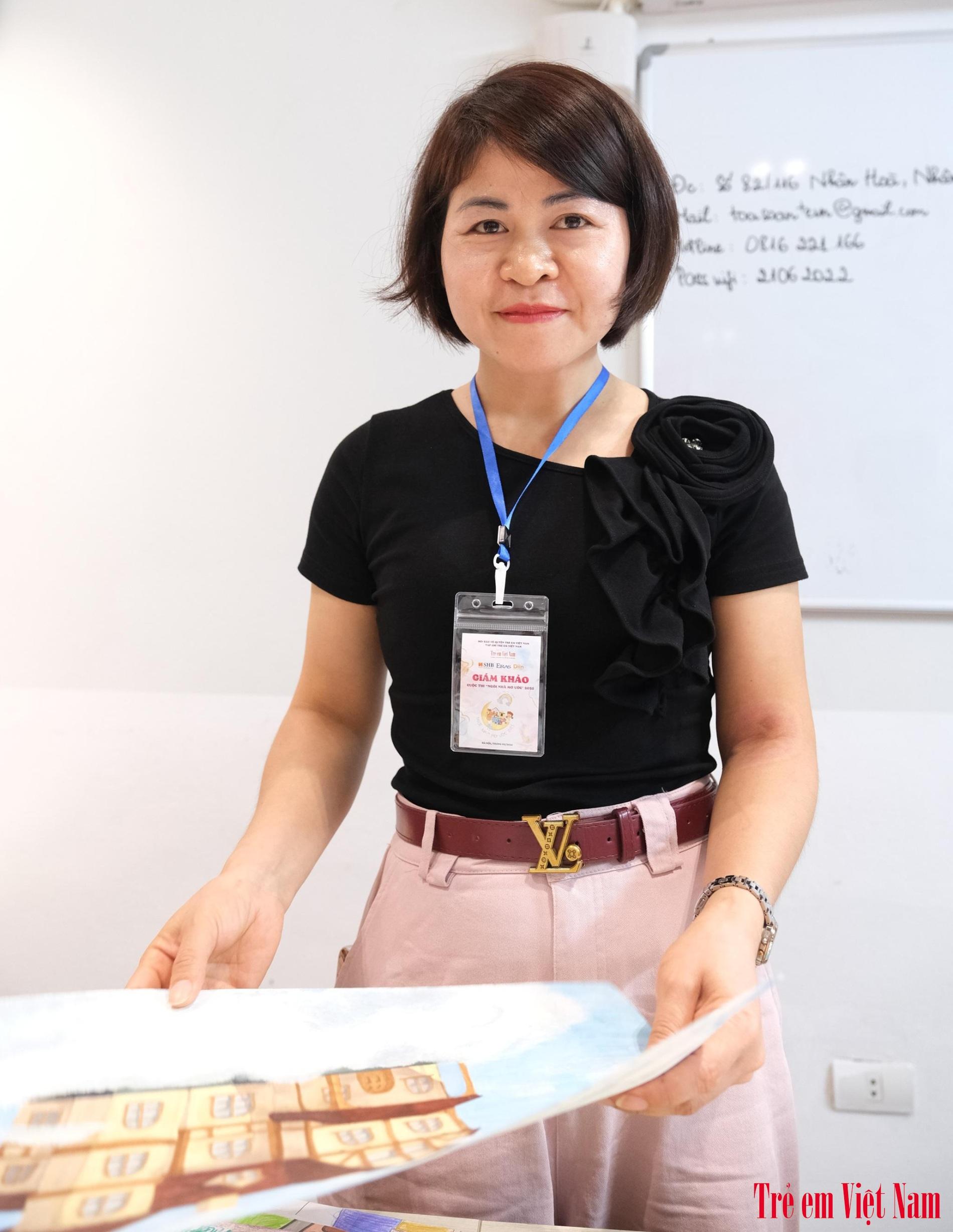 Giám khảo Bùi Thị Thiếp – (Trường Tiểu học Quyết Thắng - xã Ứng Hòe - huyện Ninh Giang - Hải Dương). bùi thị thiếp