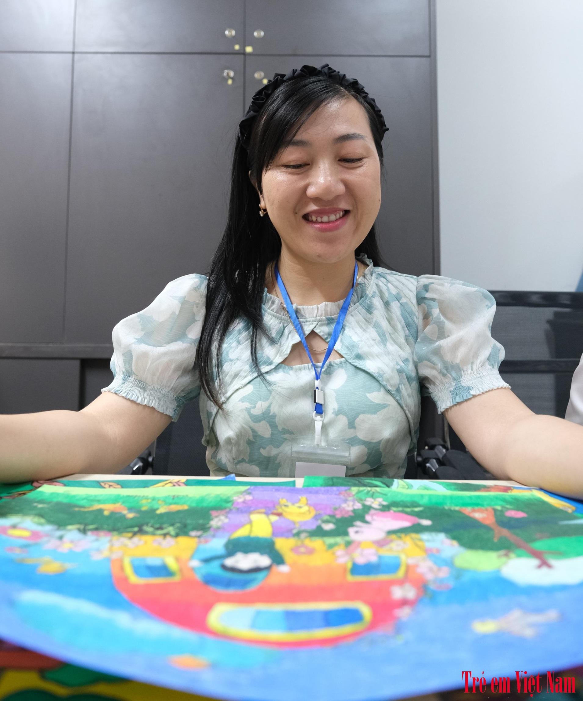 Giám khảo Trung Thị Thu Hà – (Trường Tiểu học Mỹ Đình 1 - Hà Nội). trung thị thu hà