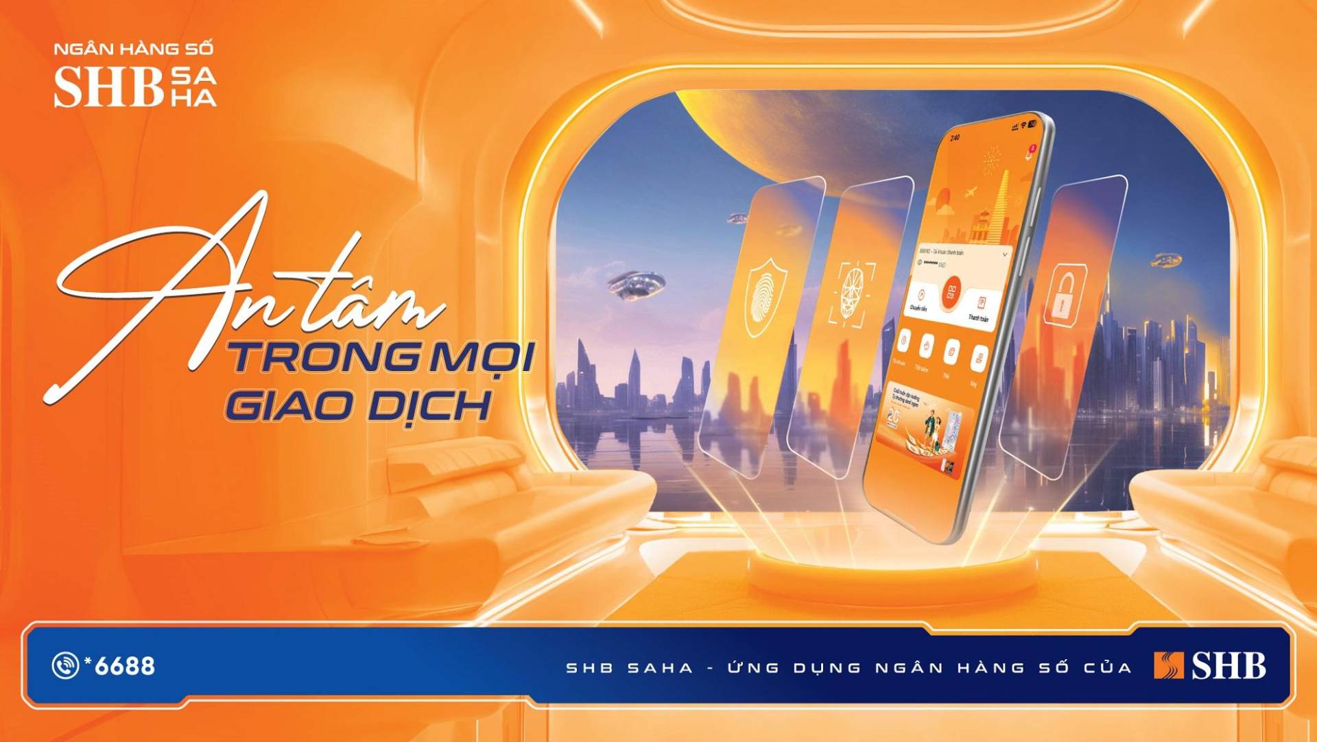 SHB SAHA: An tâm trong mọi giao dịch SHB