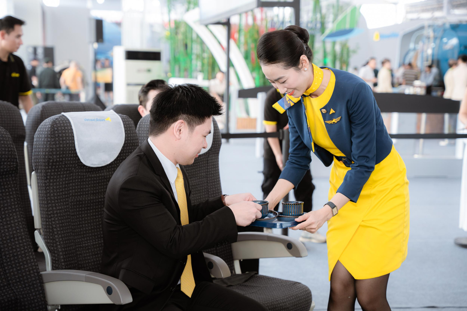 Trải nghiệm hạng Premium ngay tại không gian Triển lãm doanh nhân đỗ vinh quang