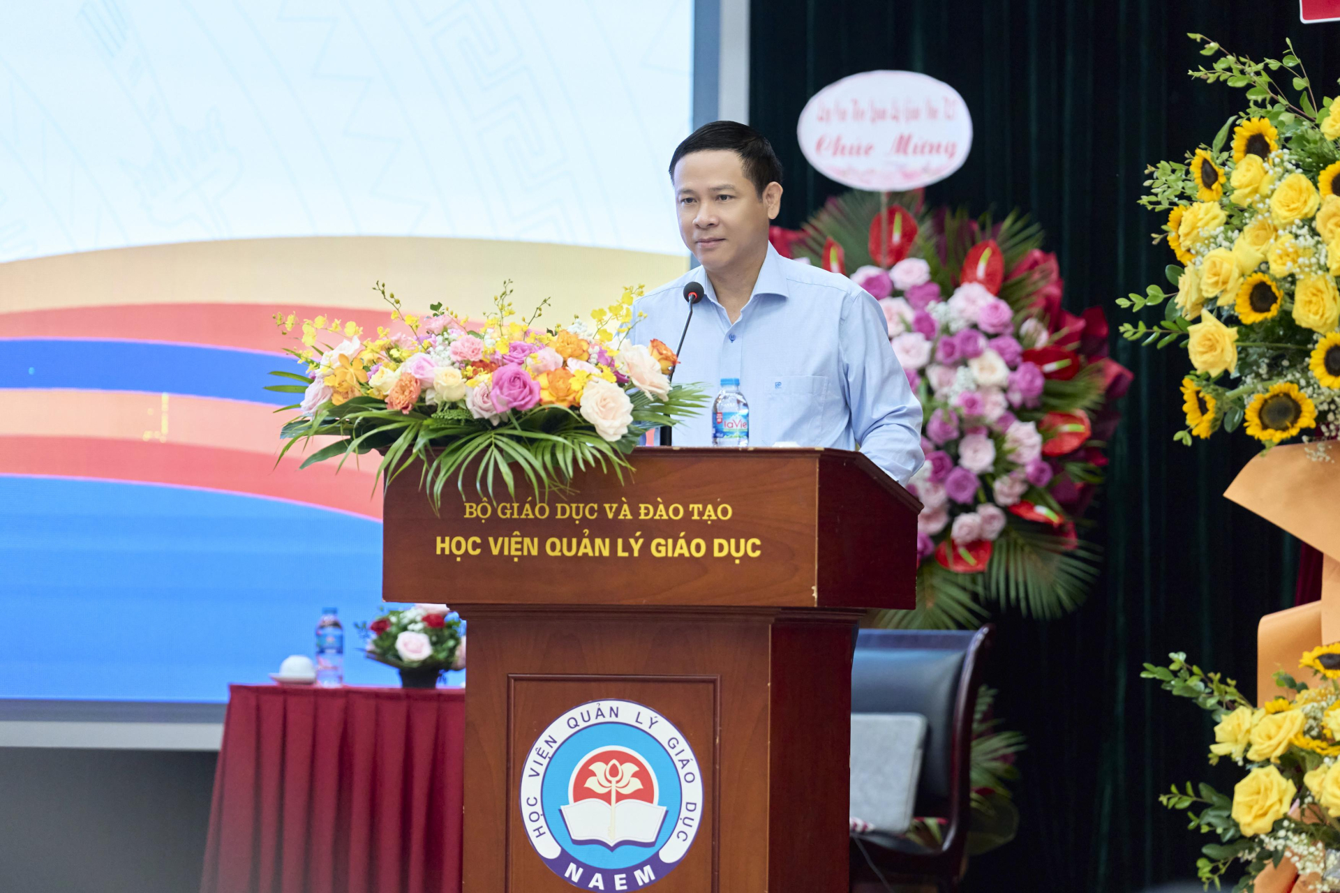Ông Nguyễn Sơn Hải - Phó Cục trưởng Cục Khoa học Công nghệ và Thông tin (Bộ GD&ĐT) lerong.vn_LR_4890