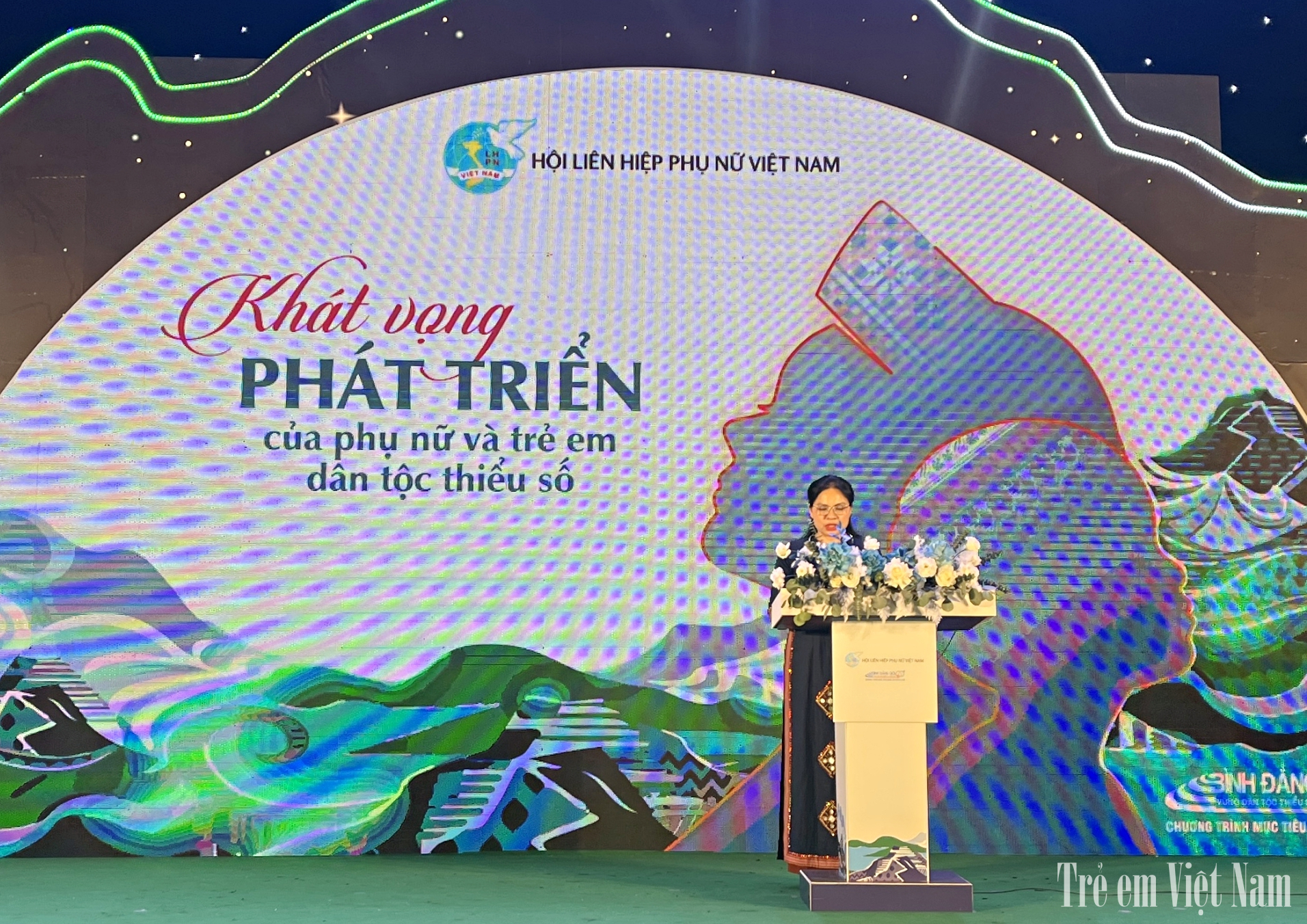 Bà Hà Thị Nga - Chủ tịch Hội Liên hiệp Phụ nữ Việt Nam