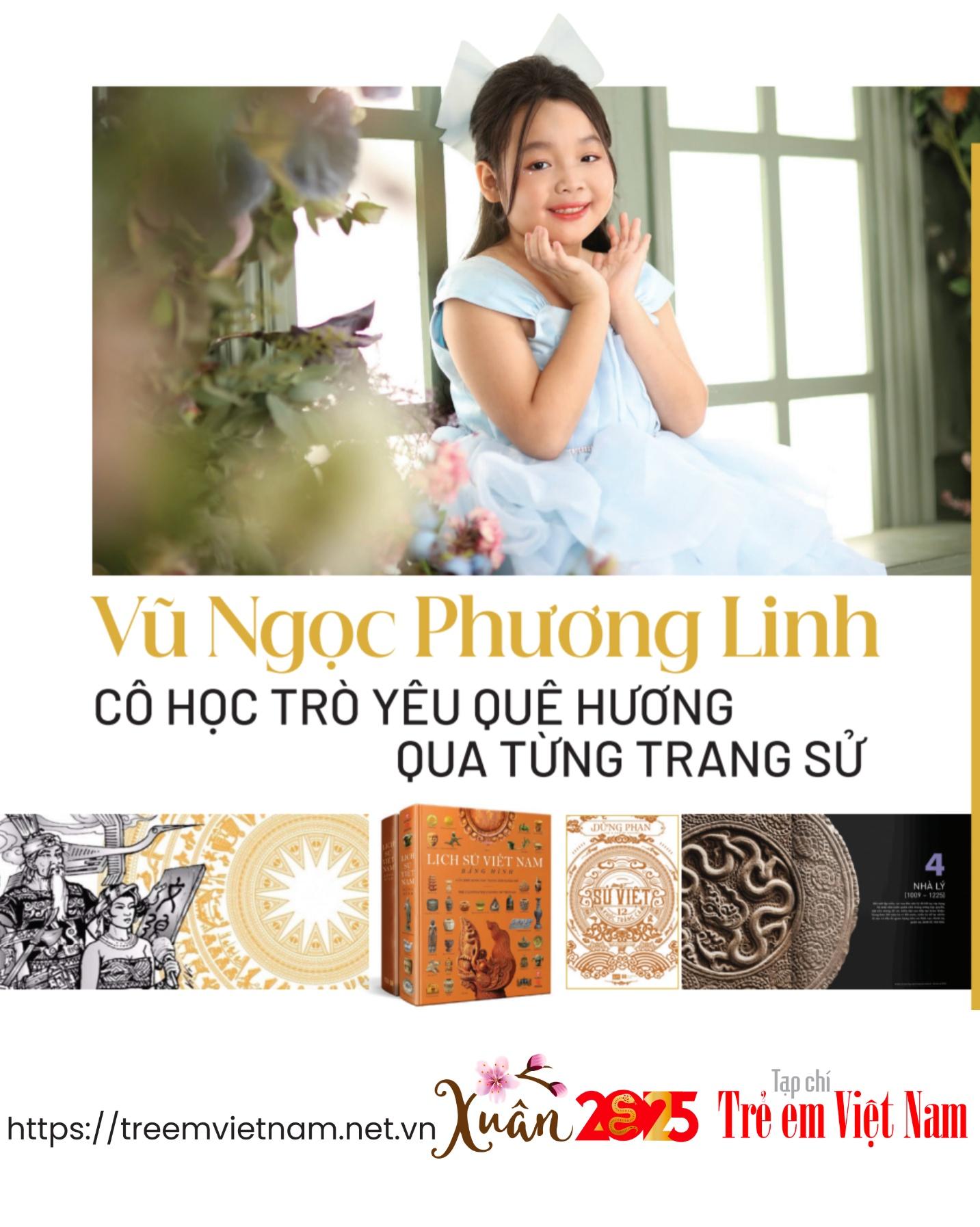 bé Phương Linh học sinh