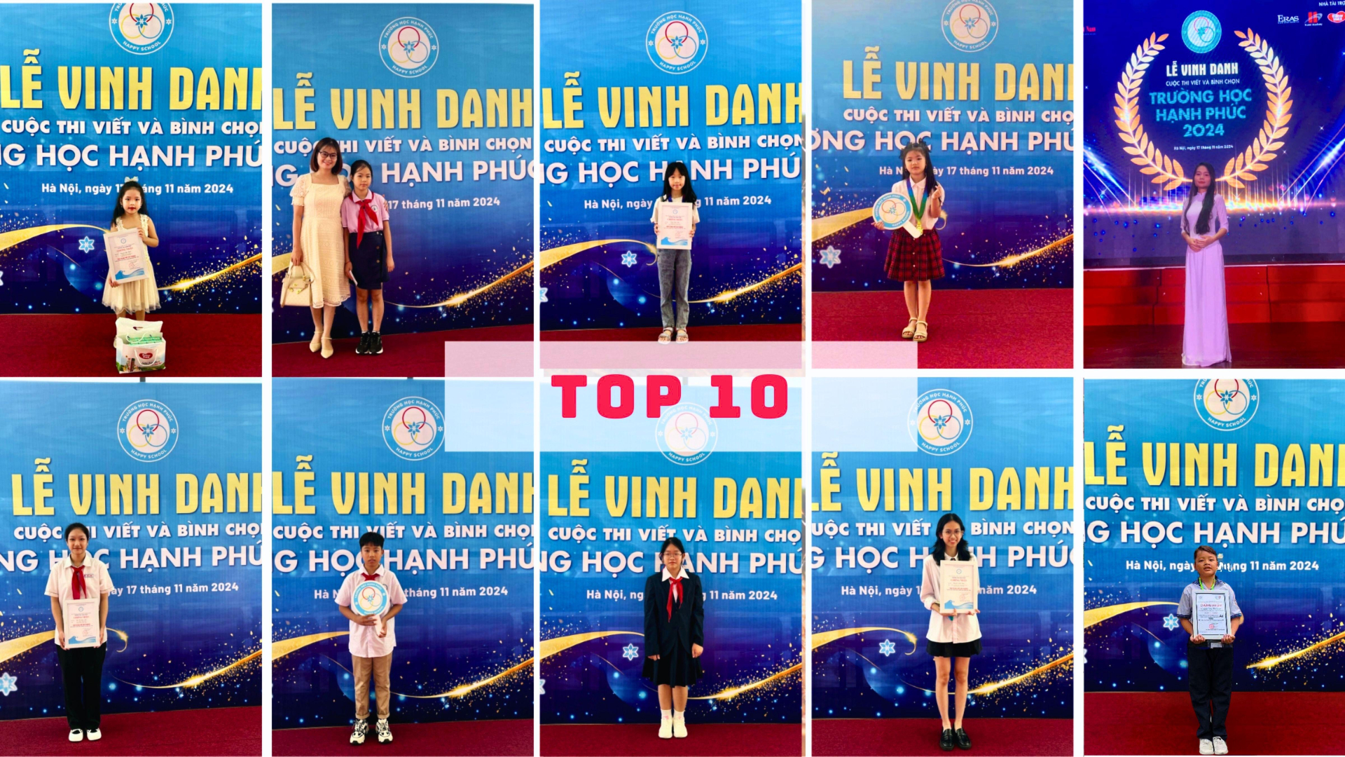 6 cac thi sinh top 10 bai viet an tuong