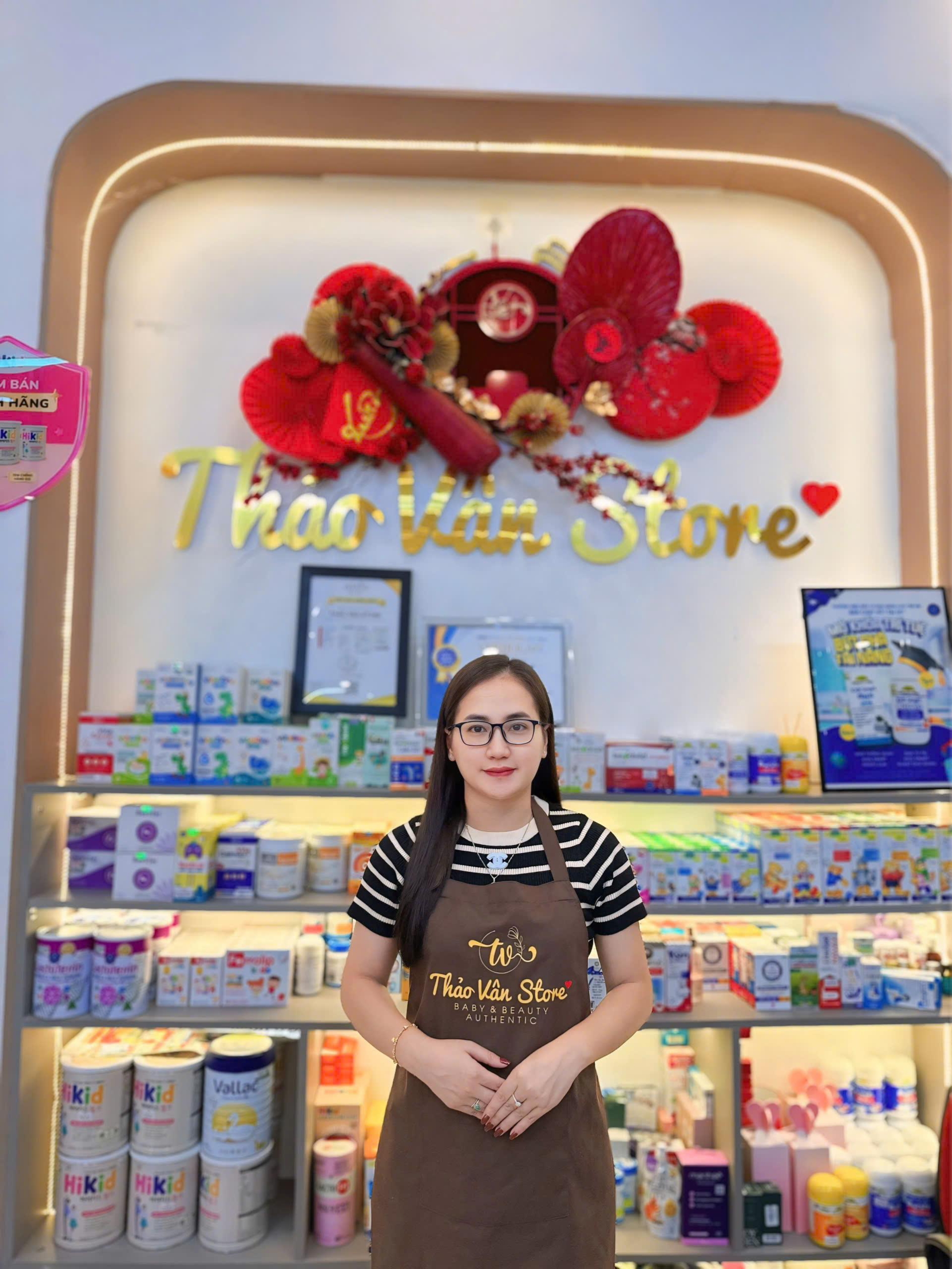 Chị Thảo Vân - Chủ cửa hàng Thảo Vân Store tại Cao Bằng